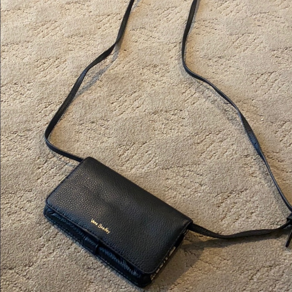 Vera Bradley leather crossbody
